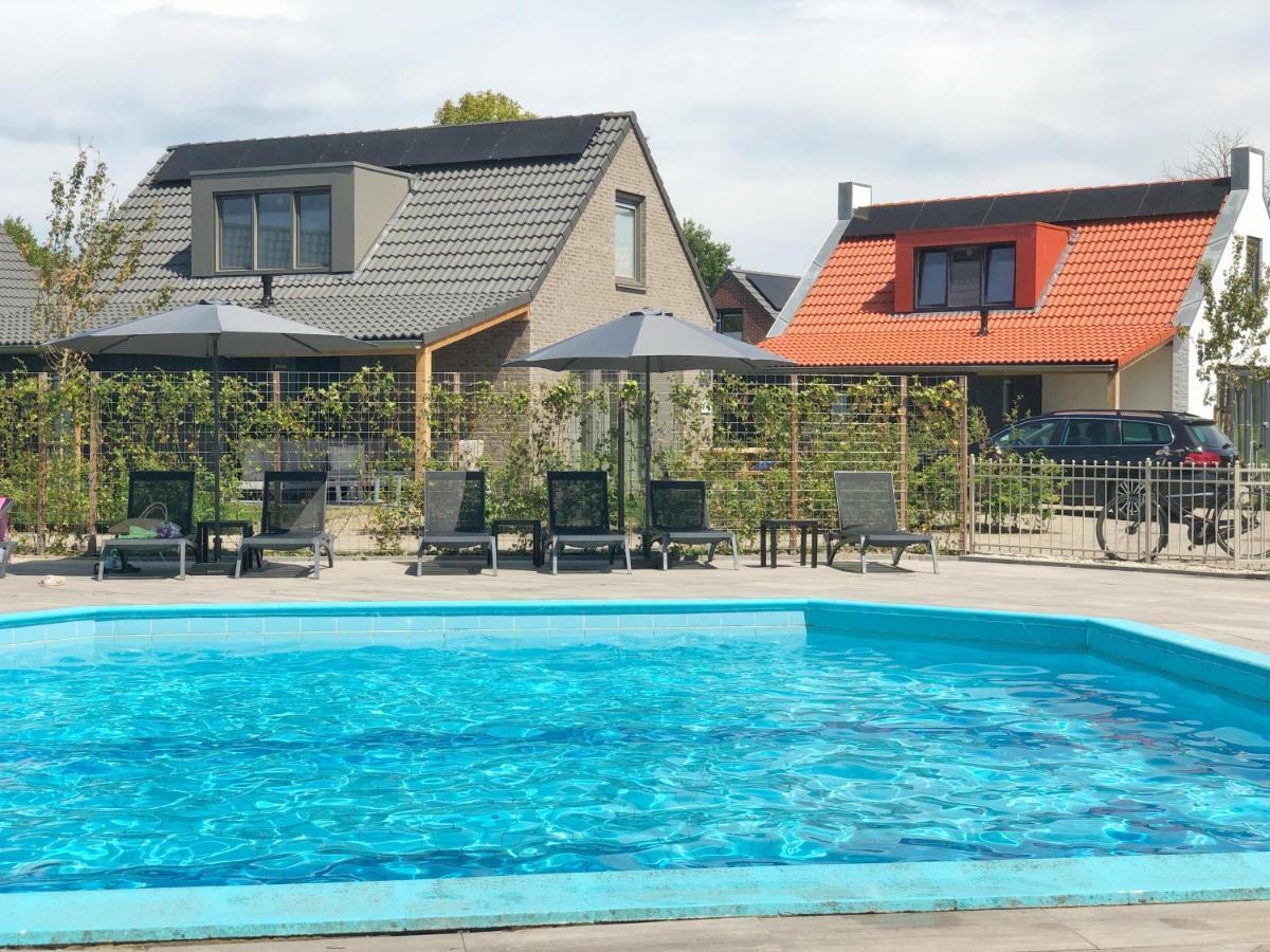 סנט מארטן Bungalow 40 Op Recreatiepark De Wielen מראה חיצוני תמונה